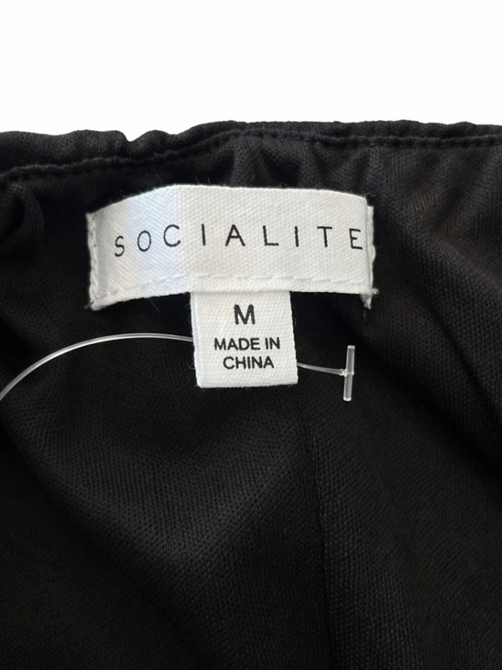 Socialite Black Bustier Dress Size M New Elegant Spaghetti Strap - Picture 4 of 4
